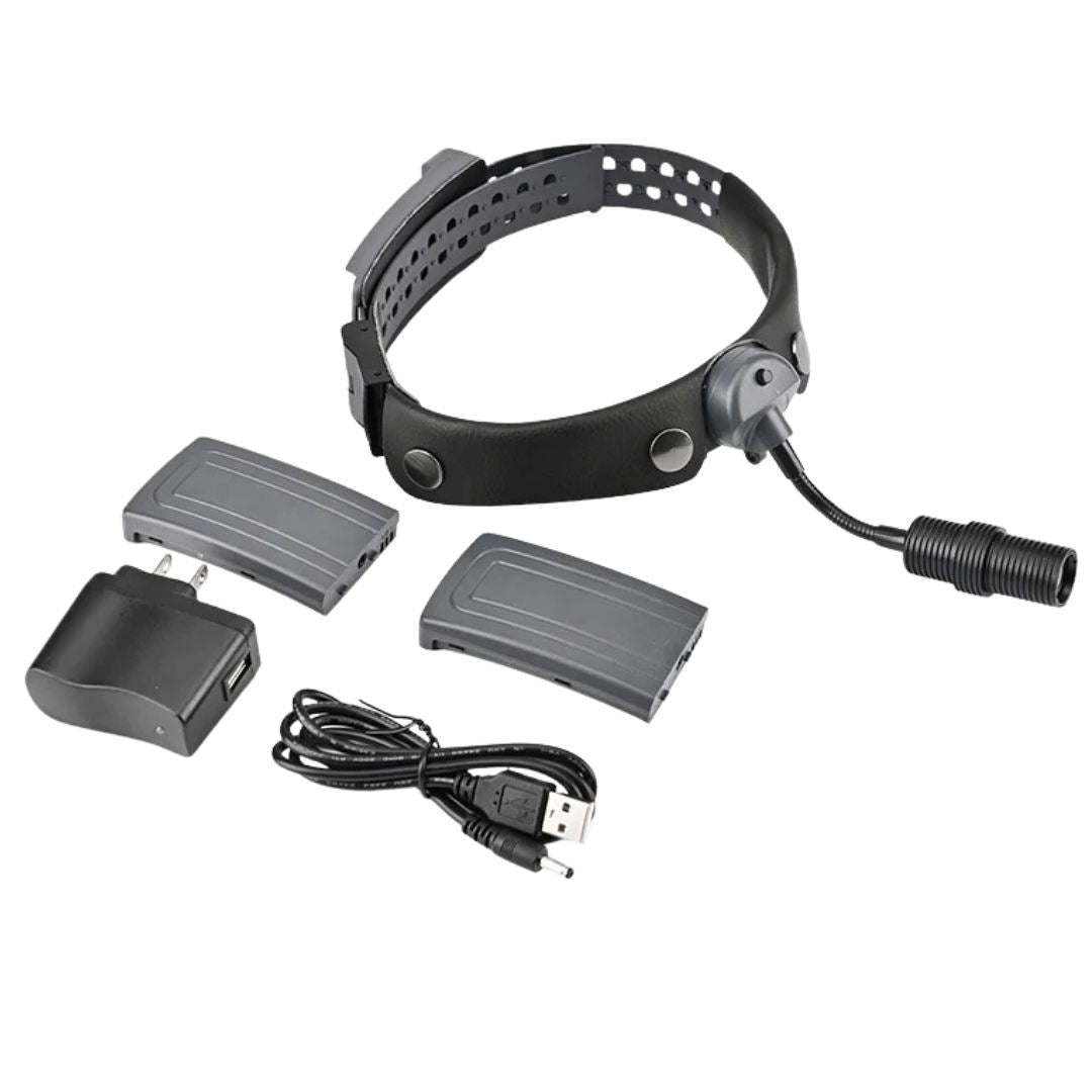 Ultra-Powerful 8W 110,000 Lumen H1000 Headlight for Extended Procedures