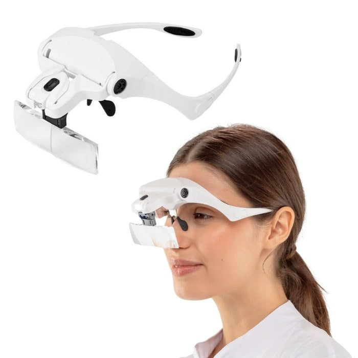 V5 Loupe with 05 Lenses and Double LED