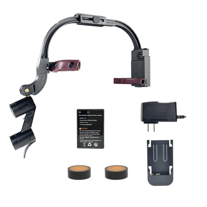 Kit Lámpara M1 + Maletín de Metal + 2 Baterías - Madicaza