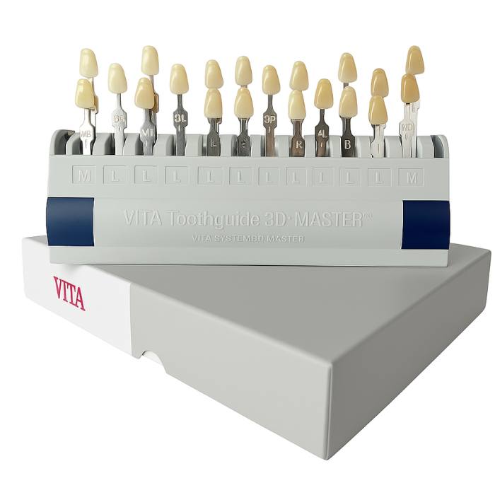 Dental Shade Guide – 16 or 29 Colors for Whitening & Comparison