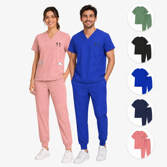 Medisch Scrub Uniform - Broek + Top