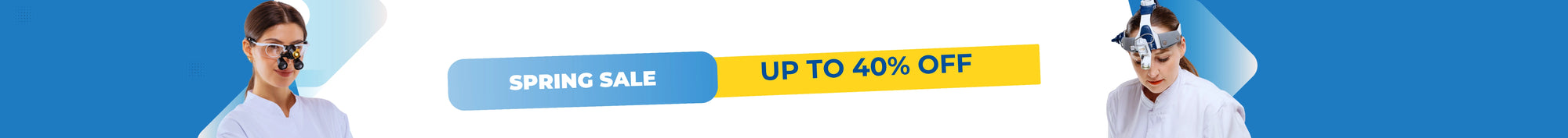 Spring Sale — Up to 40% Off